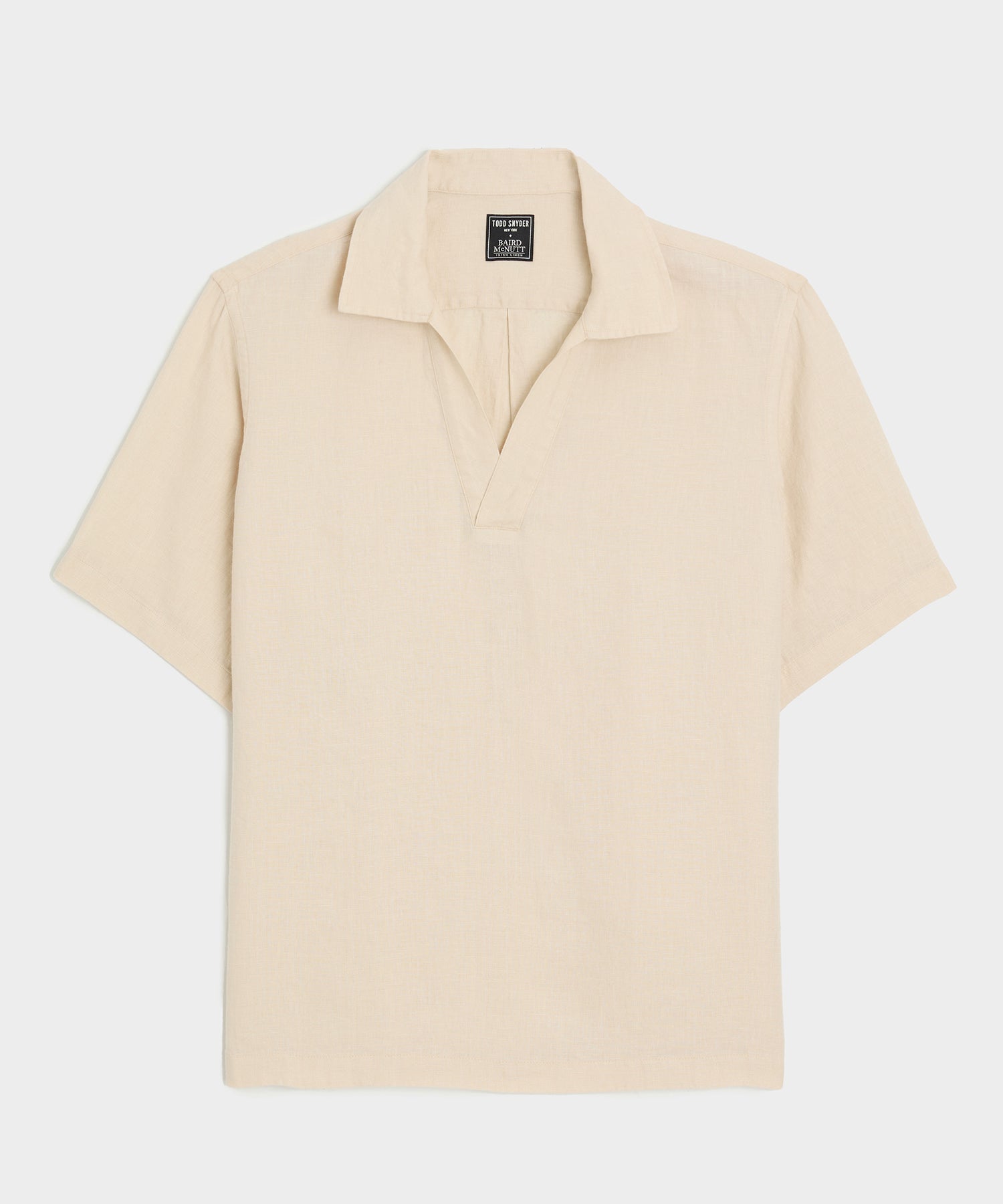 Relaxed Sea Soft Irish Linen Popover Shirt