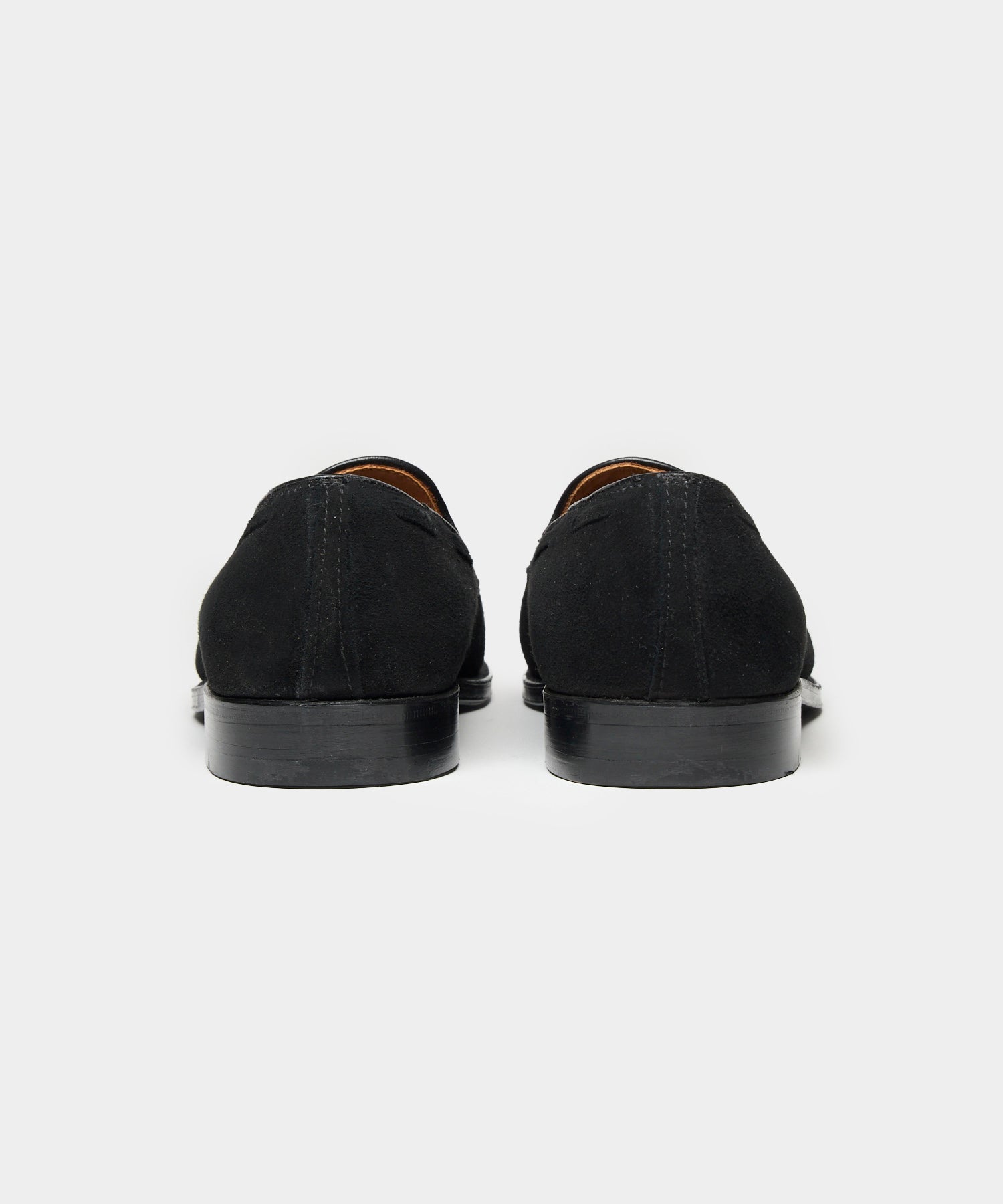 Todd Snyder x Alden Suede Blackout Tassel Loafer