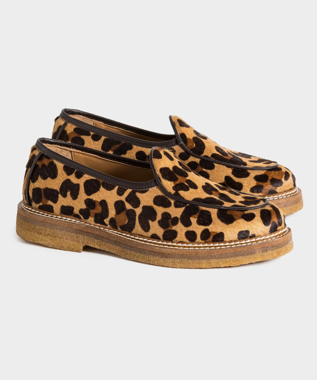 Jacques Solovière Alexis Hairy Calf Loafer