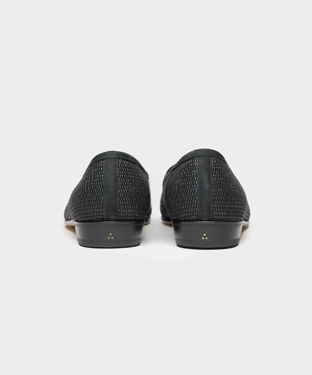 Todd Snyder x Baudoin & Lange Raffia Sagan Loafer