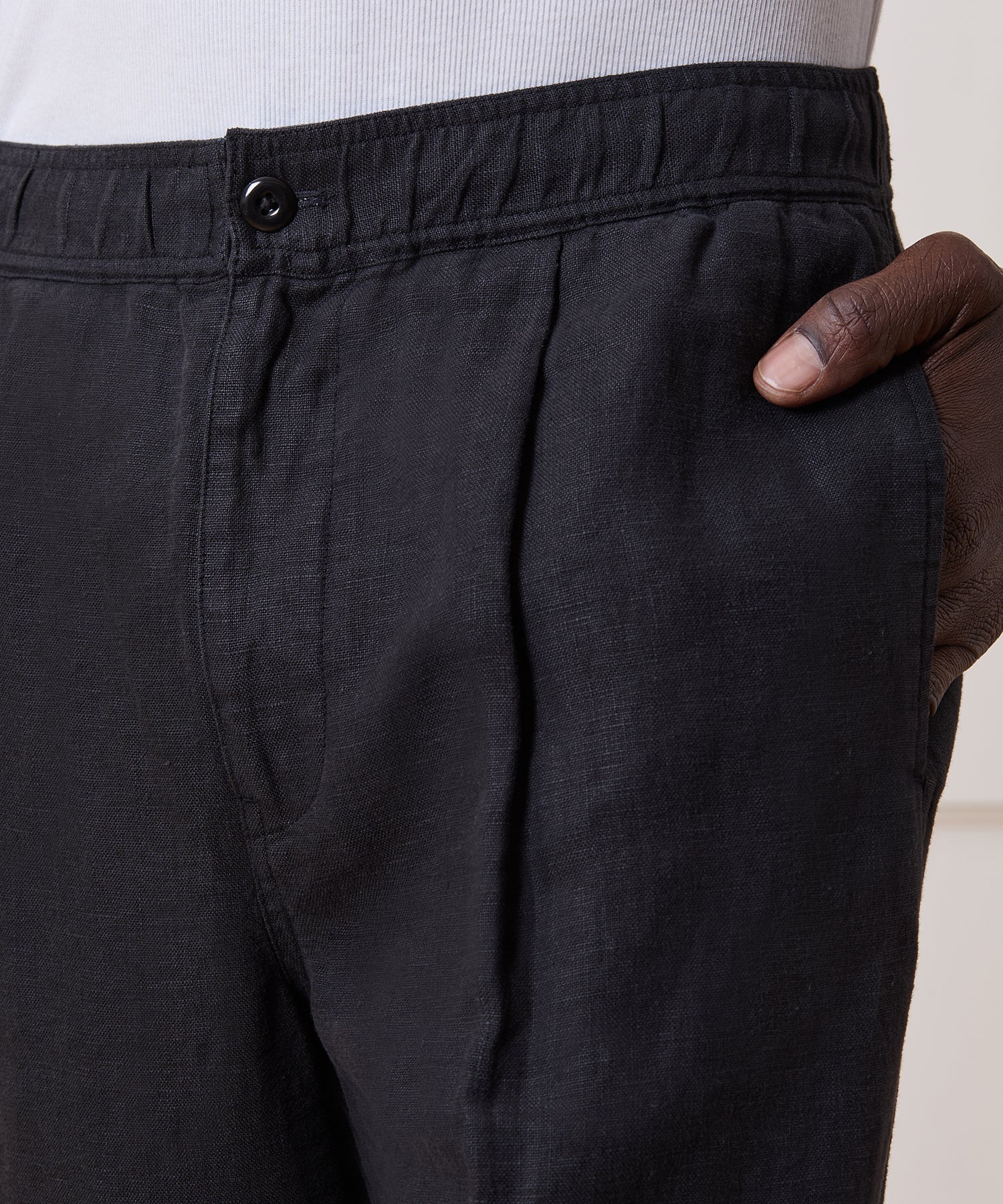 Relaxed Linen Leisure Pant