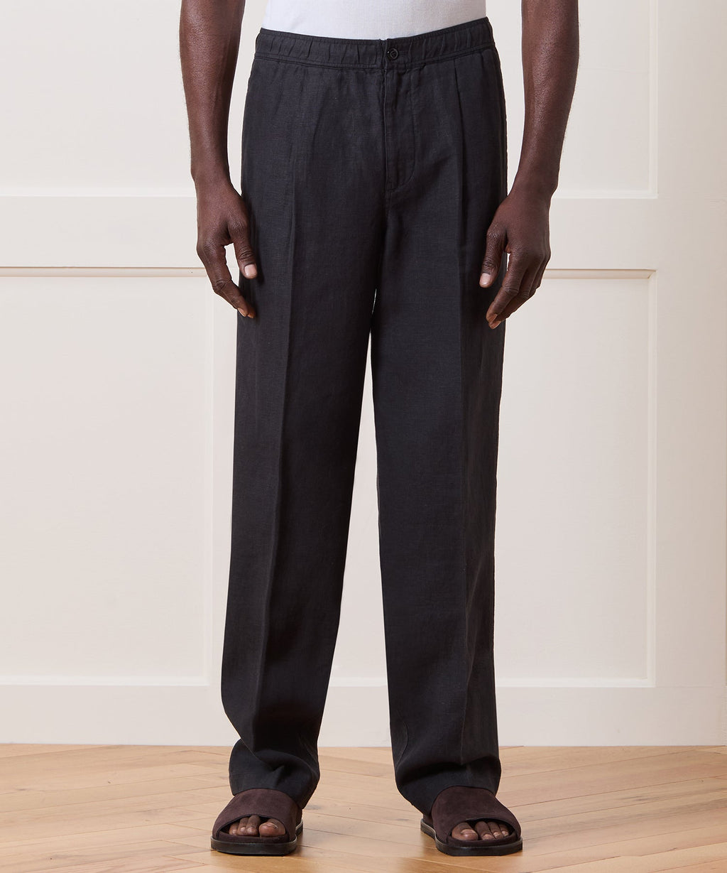 Relaxed Linen Leisure Pant