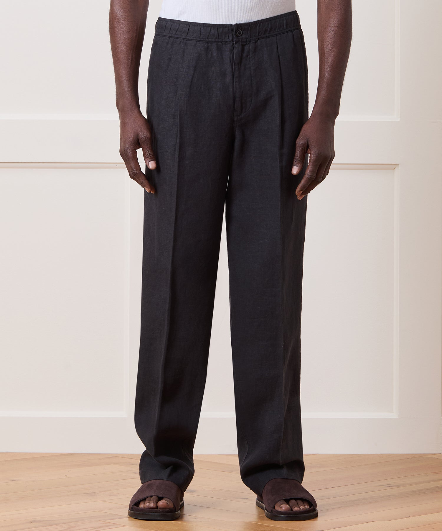Relaxed Linen Leisure Pant