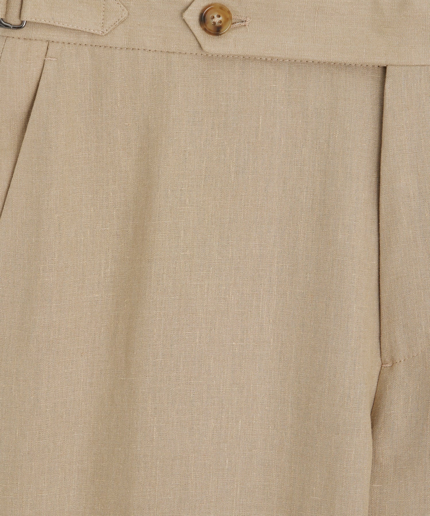 Italian Linen Side Tab Trouser