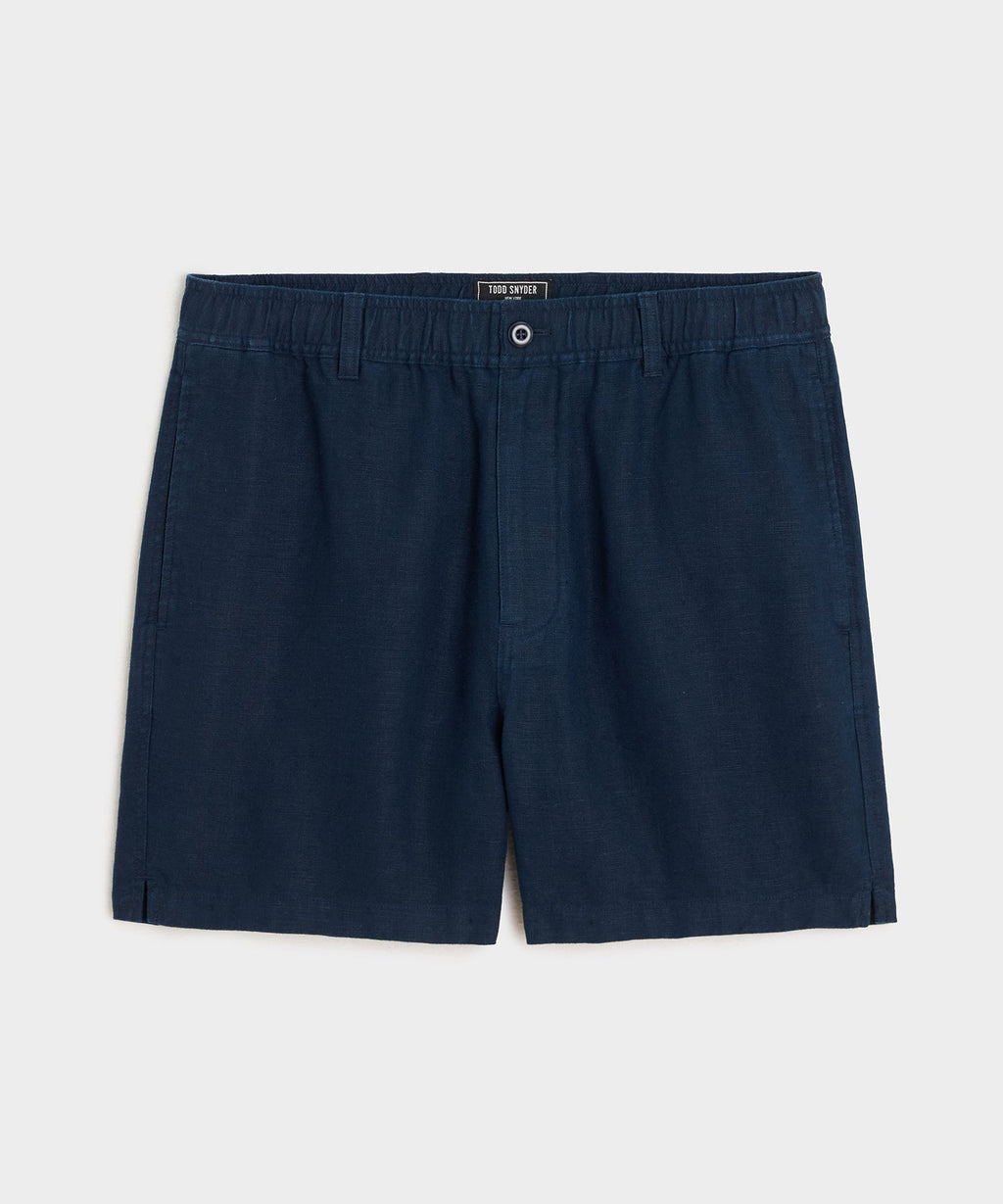 5" Linen Beachcomber Short