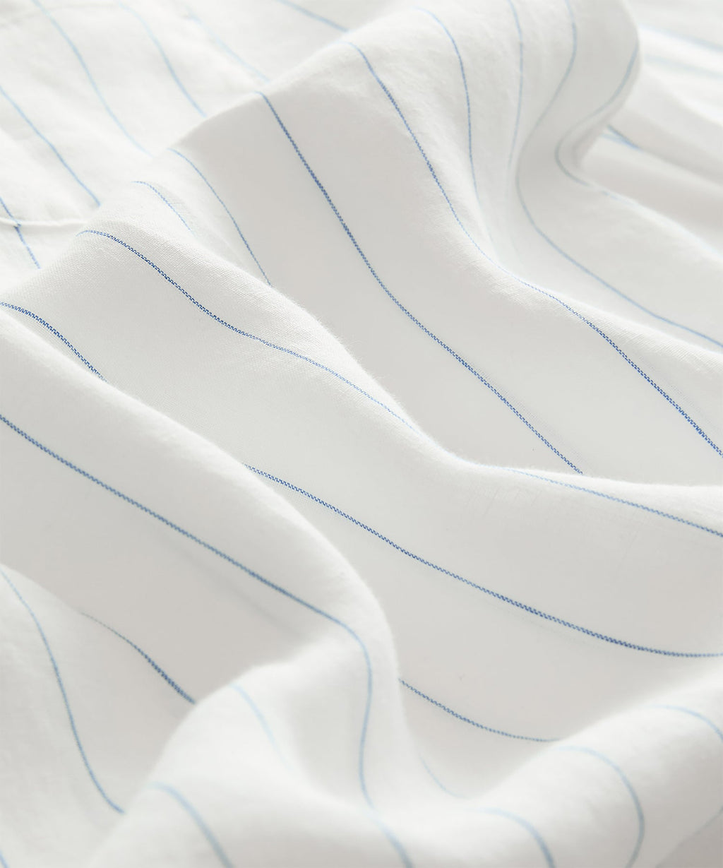 Relaxed Sea Soft Irish Linen Popover Shirt