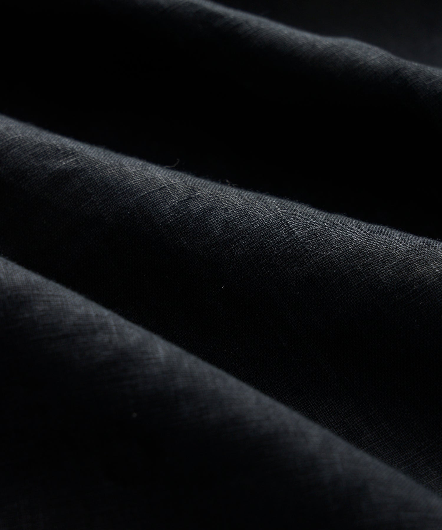 Cropped Sea Soft Irish Linen Camp Collar Shirt