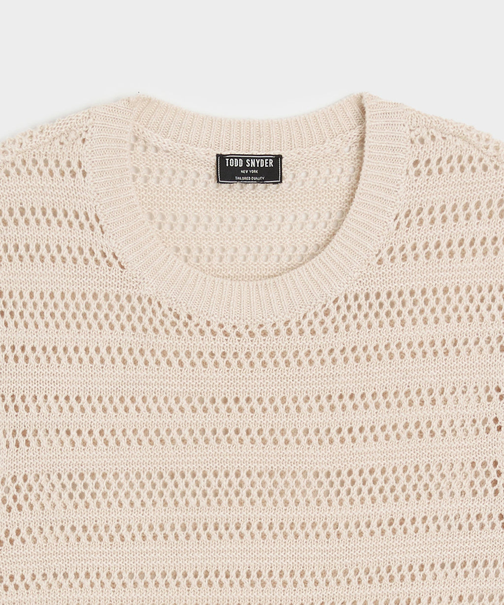 Linen Sweater Vest