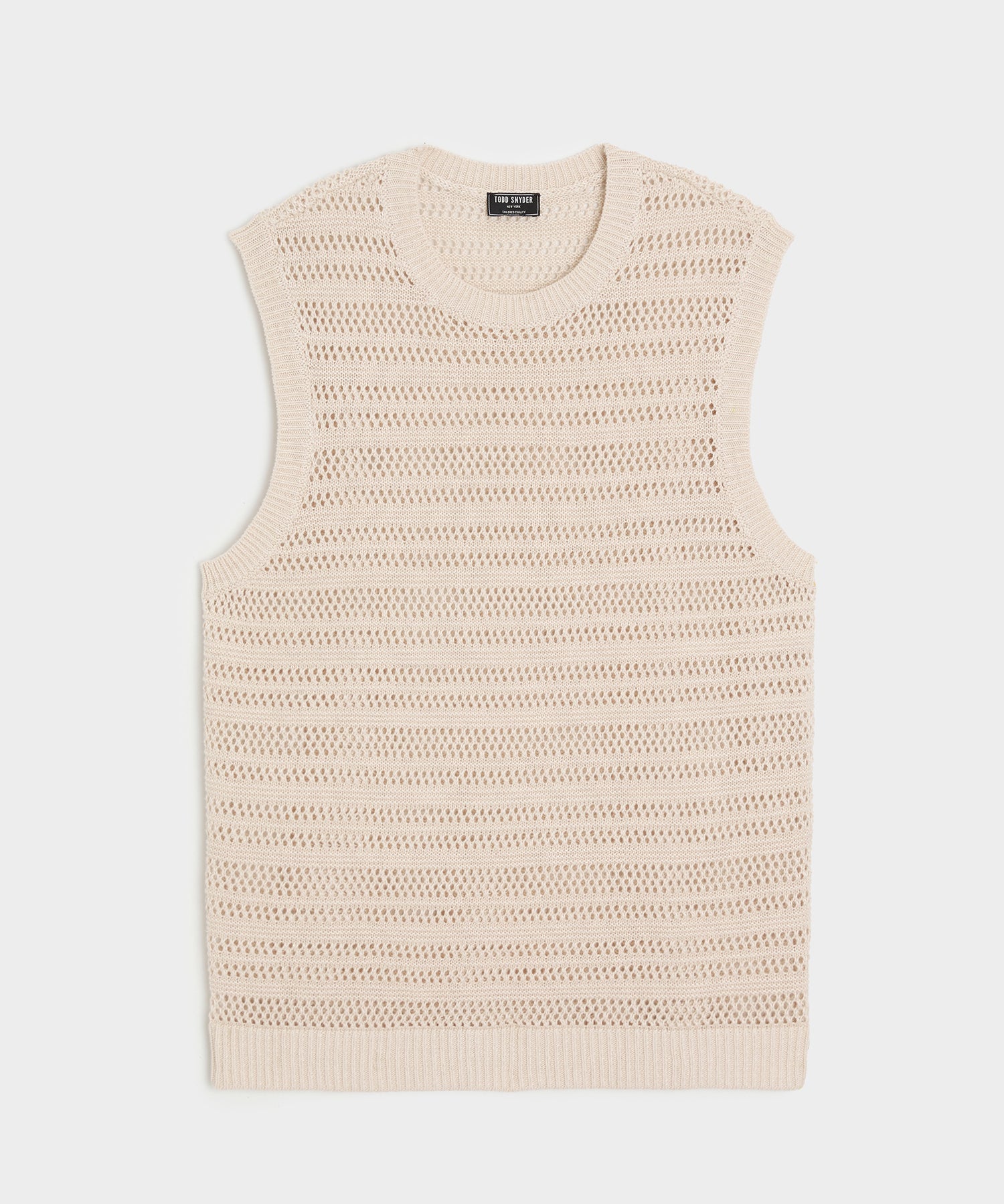 Linen Sweater Vest