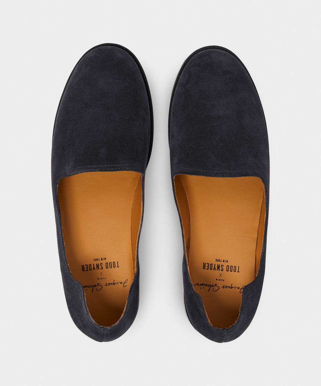Todd Snyder x Jacques Solovière Suede Slipper