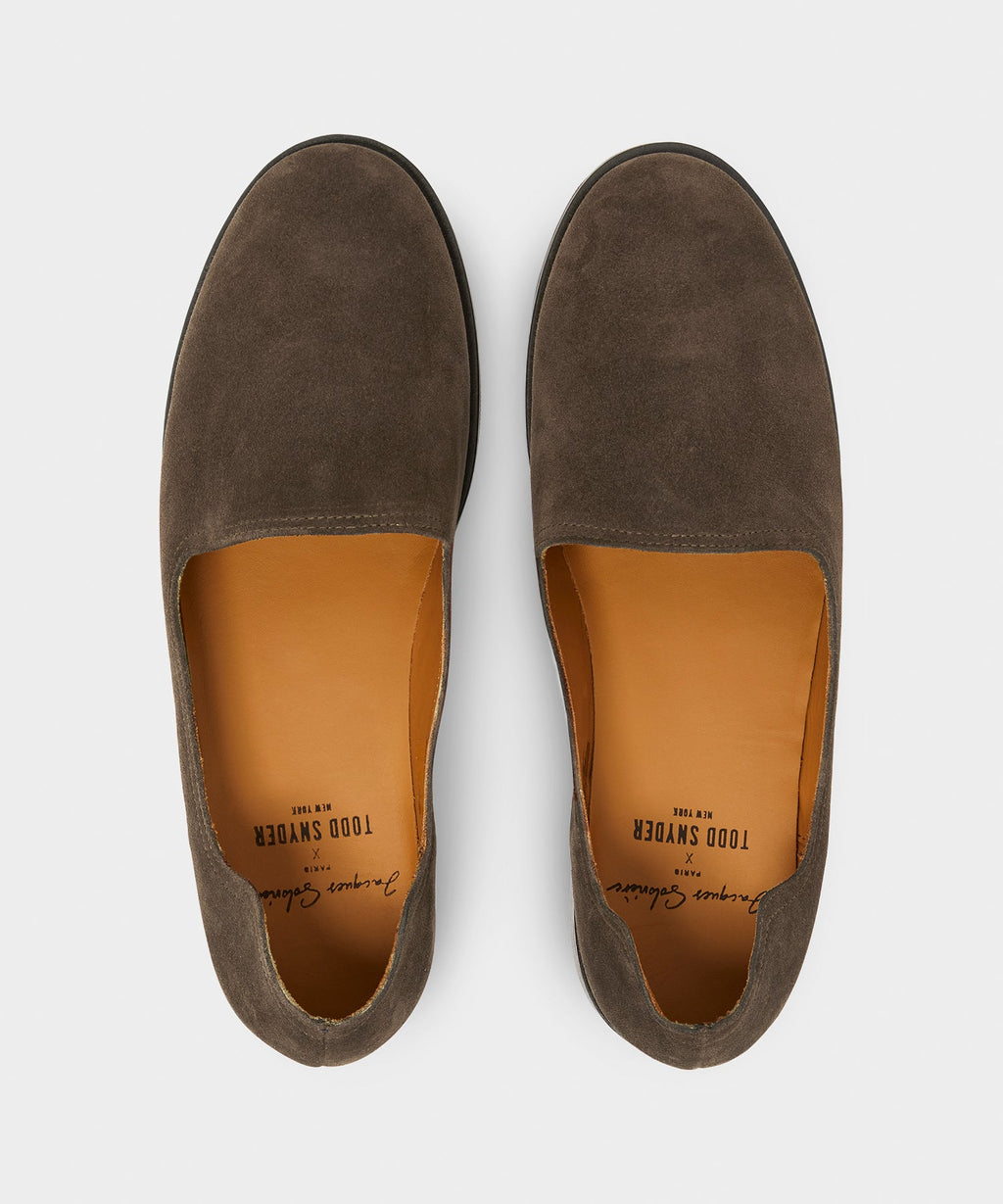 Todd Snyder x Jacques Solovière Suede Slipper