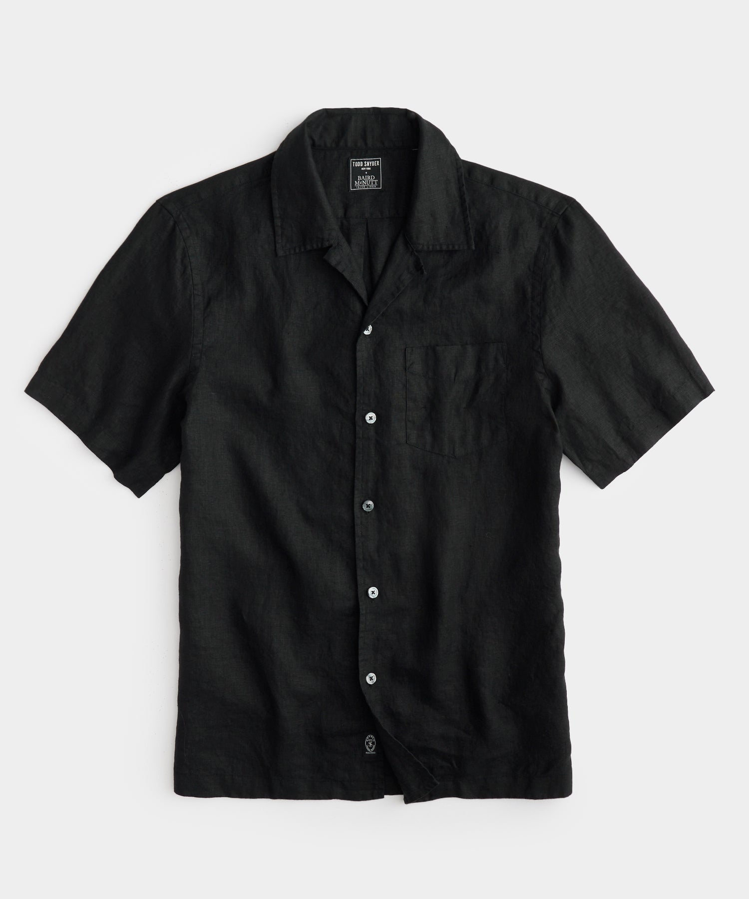Sea Soft Irish Linen Camp Collar Shirt