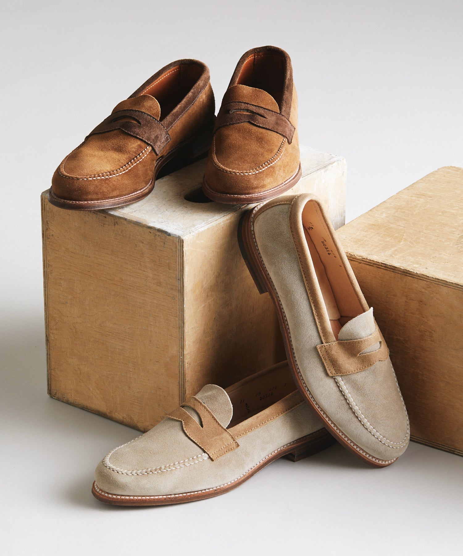 Todd Snyder x Alden Two-Tone Penny Loafer