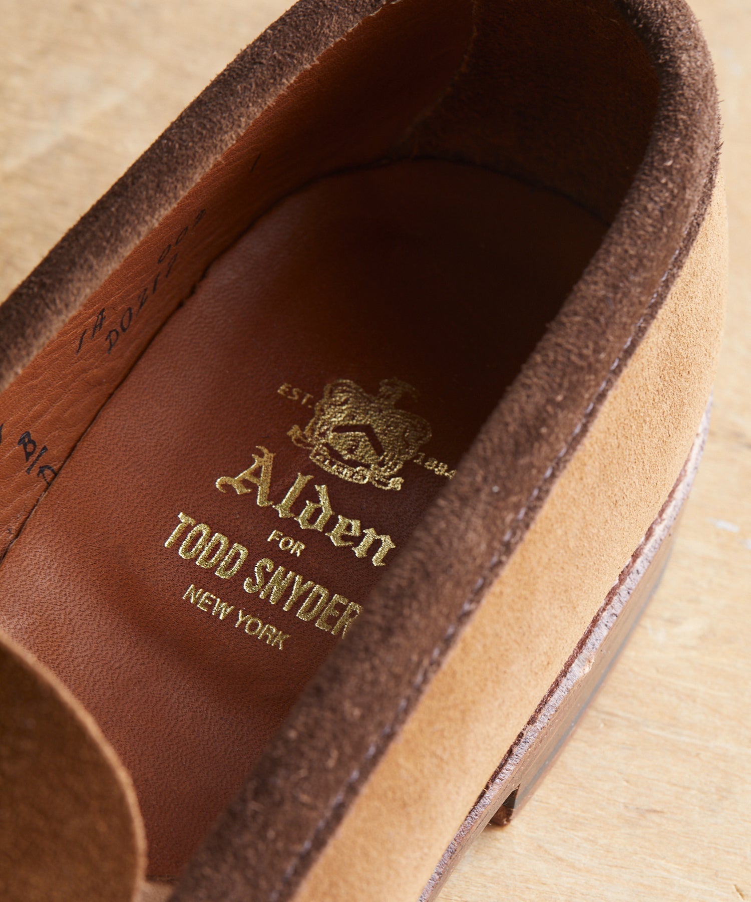 Todd Snyder x Alden Two-Tone Penny Loafer