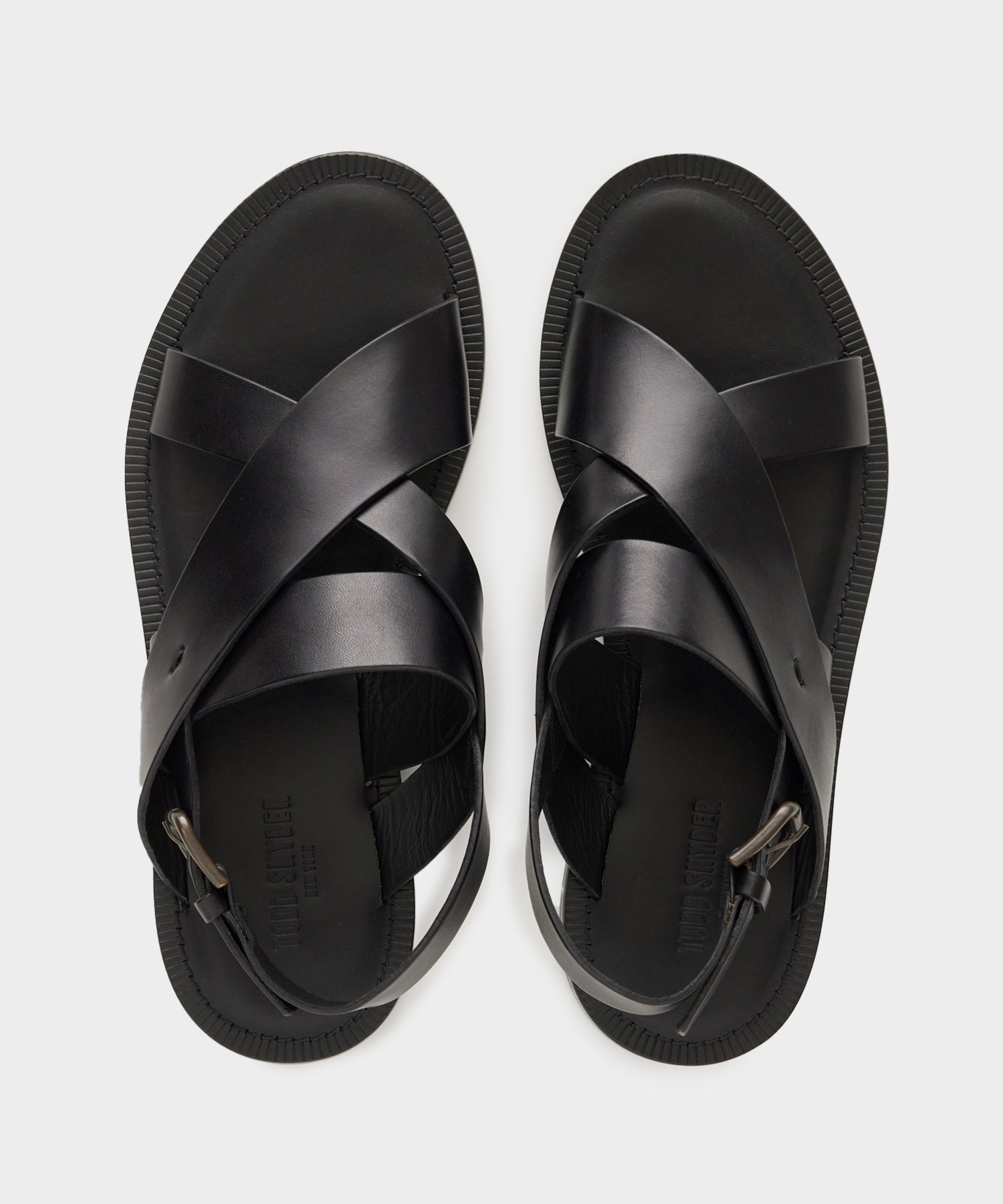 Tuscan Leather Crossover Backstrap Sandal